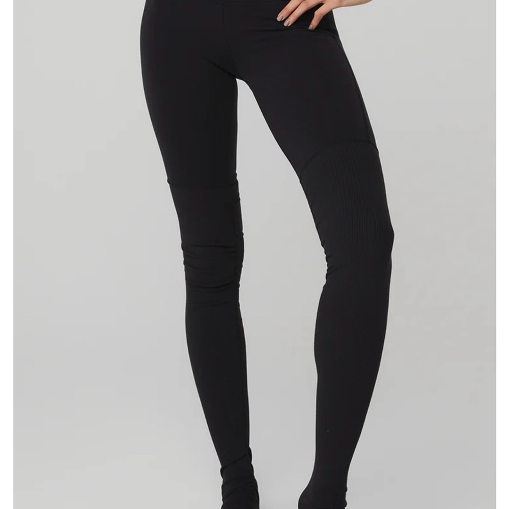ALO Yoga black goddess High-Waisted Leggings NWT small
